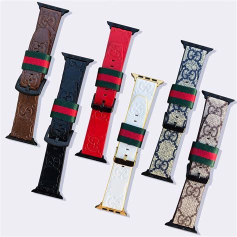 iwatch bands gucci|luxury apple watch bands gucci.